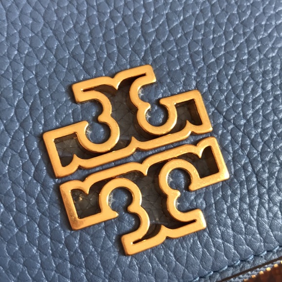 Tory Burch Mini wallet(blue) - Picture 5 of 9